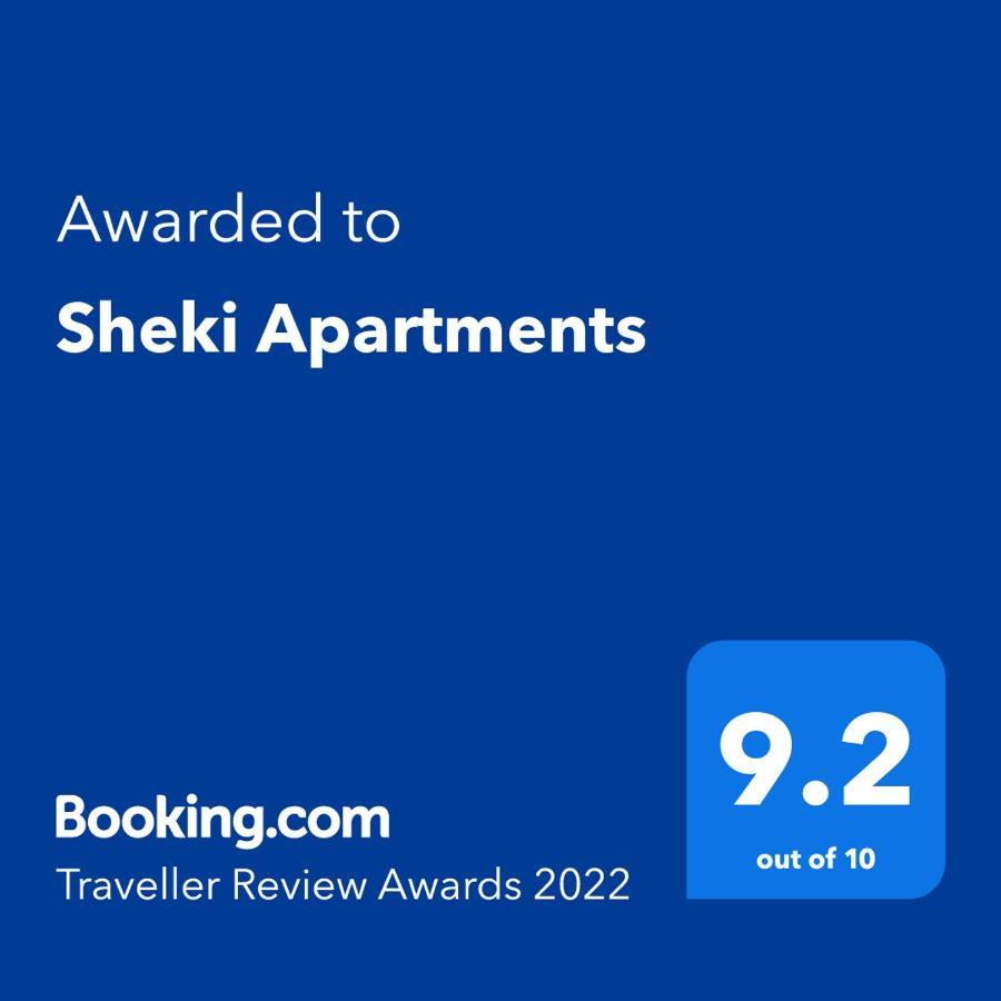 Sheki Apartments Bagian luar foto